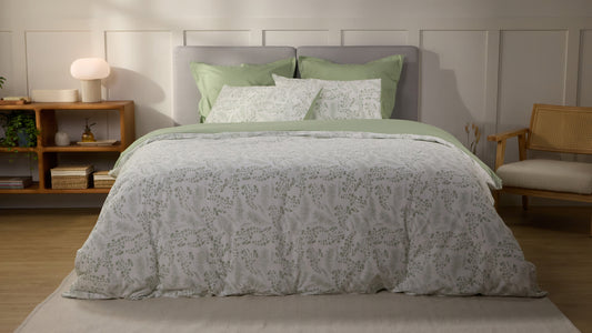 Conjunto Roupa de Cama Percal Emma